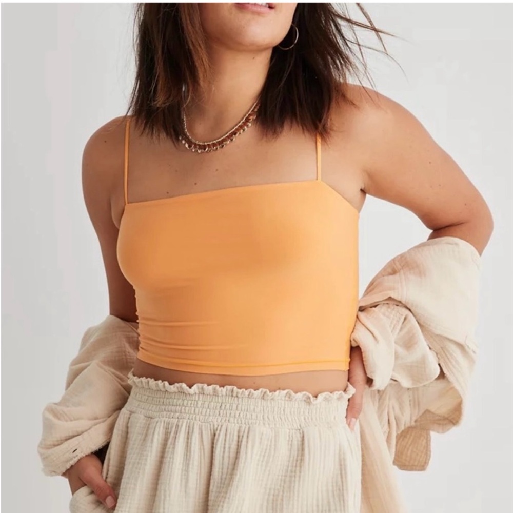 aerie smoothez cropped tank - size Large
